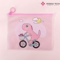 Kawaii Transparent Pencil Case DinosaurSchool Office Student Kids Pencil Cases Pen Box Pencil Funky Cute style. 