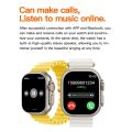 New T800 Ultra Best Smart Watch  Series 8  Bluetooth Call Smartwatch Heart Rate Sleep Monitoring Fitness Tracking IP67 Waterproof. 