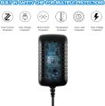 5V 2A Power Adapter, Dc 5V Power Cord with 8 Selectable Plug, Universal Power Adapter for Led Power Supply, CCTV Camera, BT Speaker, GPS, Webcam, Router - 2000mA Max. 