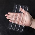 Silicone Invisible Anti-collision Strip Perforation-free Handle Non-marking Mute Buffer Furniture Wall Protection Door Stops. 
