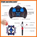 Gesture Sensing Remote Control car Toy Traverse Crab Dancing Car Rechargeable 4WD Gesture Controlled 360°Twisting Off-Road All-Terrain Vehicle with ONLY Light. 
