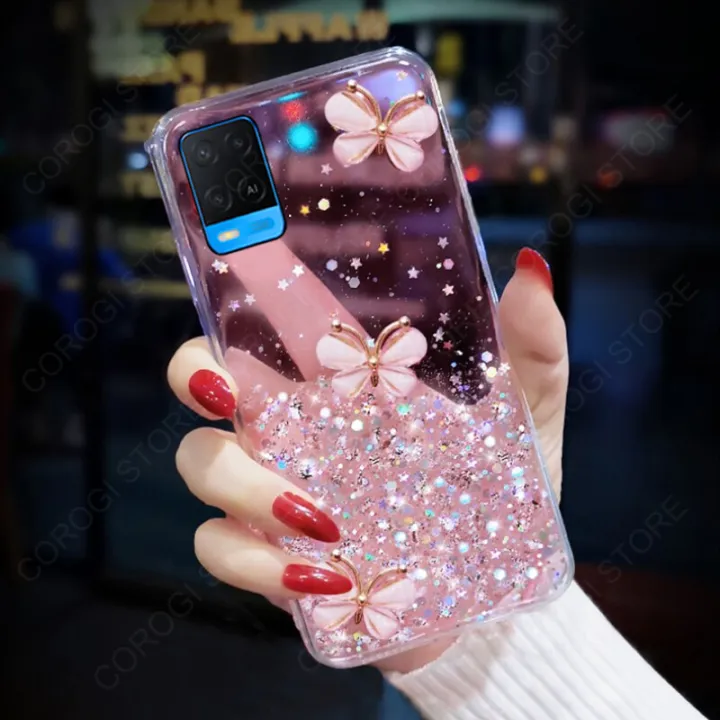 For%20OPPO%20A54%204G%20Back%20Cover%20Luxury%203D%20Diamond%20Butterfly%20Shiny%20Glitter%20Gold%20Foil%20Space%20Starry%20Cases%20Clear%20Soft%20Silicone%20Bumper%20Mobile%20Phone%20Case%20for%20Girls%20Boy%20-%20Image%203