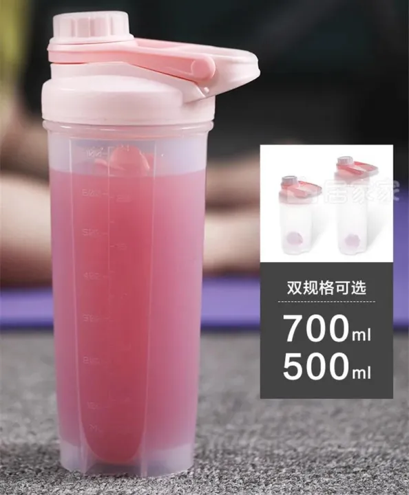Shaker%20Bottle%20(Small),%20Protein%20Shaker%20Bottle%20for%20Gym,%20Gym%20Bottle,%20Fitness%20Sports%20Protein%20Mixer%20Bottle,%20Water%20Bottle,%20Multipurpose%20Plastic%20Bottle%20With%20Ball,%20500%20ML%20Shaker%20Bottle%20For%20Gym%20Sports%20Camping%20Work%20Home%20-%20Image%202