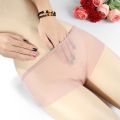 Full sheer panties, feminine lace, ultra-thin mesh, mid-rise, plus-size, chubby, MM, temptation, hot, hairy triangle. 