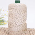 3mm New Summer Crochet Yarn Ice Rope Thread for Hand Knitting Bag Hat Shoes Woven DIY Hook Cushion Silk Medium Thick. 