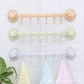 【FUN LIVE】 Bathroom Suction Hooks Towel Hanger Bedroom, Kitchen, Refrigerator Door, Wall Ceiling Hanger Rack (RANDOM COLOR). 