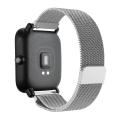 20mm Stailess Steel Magnetic Strap Watchband For Xiaomi Amazfit BIP, Galaxy Watch 42mm Smartwatch. 