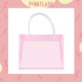 PINKFLASH PVC PINK Handbag & Gift bag Waterproof PVC Travel pouch/Cosmetic pouch/transparent bag. 