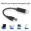 USB Star Light For Car / Rooms Decoration Laser Atmosphere Light (1 Piece). 