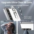 Transparent Magnetic Phone Case For Samsung Galaxy Note 8 9 S 10 20 FE S21 S22 Plus S23 S24 Ultra Clear Shockproof Magsafe Cover. 