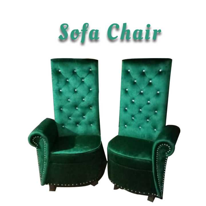 2%20Modern%20Sofa%20High%20Big%20Chair%20Desigen%202%20Seater%20Dark%20Green%20valvet%20Colour%20With%202%20cousion%20free%20%7BSpecial%20Offer%20available%7D...%20-%20Image%202
