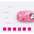 【Miga Plaza】 Ultra Thin Hello Kitty Wireless Mouse 2.4Ghz Cute Mice Pink Blue White Wireless Computer Mouse 1600DPI PC Mouse With USB Receiver Optical Laptop Mice For Girl Kids. 
