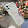 chenyyka For VIVO Y71 Y71i Case Cartoon Cute Hand Painted Kuromi Color Cute Cream Wave Soft Edge Transparent Shockproof Creative Phone Case Simple Clear Case Silicone Protective Cover. 