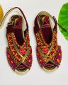 Peshawari Chappal For Girls - Maroon. 
