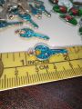 Pack of 4pcs (2pcs each), Metal Charms, DIY Customize Jewelry.. 