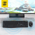 wireless keyboard mouse set zidli KM-60 2.4GHz wireless keyboard & mouse black. 