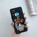 For Tecno Pova Neo Case Phone Cover LE6h Silicone Cases Letter Girls Pattern Fundas for Tecno PovaNeo LE6 Soft TPU Black Bumper. 