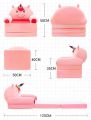 Baby Bed – Soft & Convertible 2-in-1 Baby Seating and Sleeping Sofa – Multipurpose Foldable Sofa for Infants & Toddlers. 