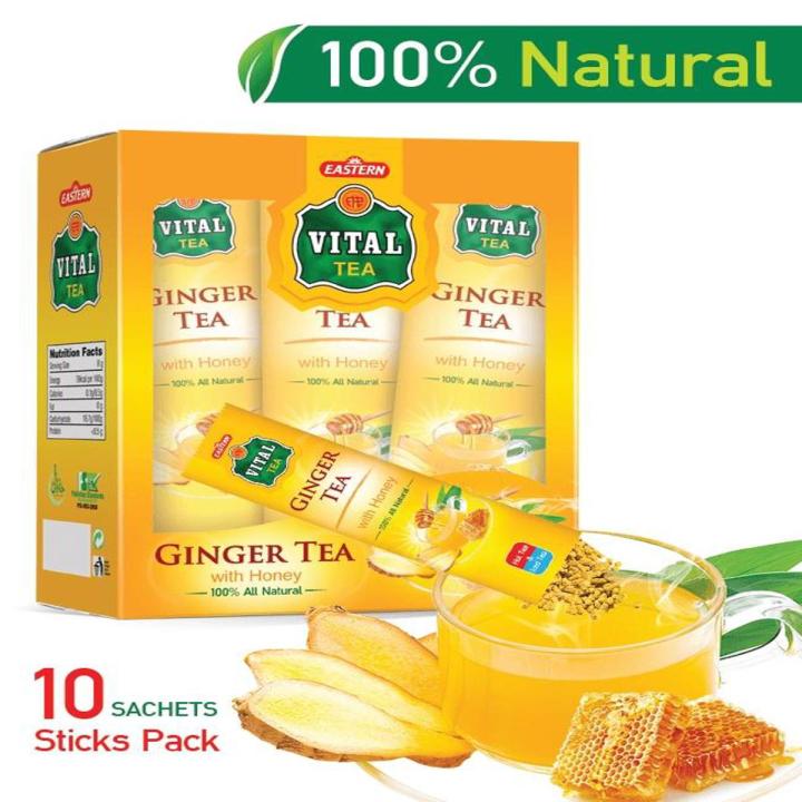 Vital Honey Ginger Tea. 