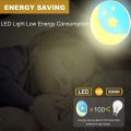 Night Light Socket with Sensor, LED Night Light, EU Plug. 