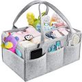 Baby Diaper Caddy Organizer, Foldable Storage Bag. 