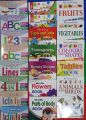 Pack of 20 books, reading +write and wipe books + 1 Markers and ink bottle- Early learning. 