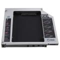 12.7mm Universal PATA Computers IDE To SATA 2nd SATA HDD Hard Drive Disk Bay Caddy+Screws. 