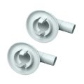 2pcs Air Conditioner Drain Outlet Connector Drain Pipe Elbow Tool Universal External Unit Spout Connector ACPipe Parts 95AC. 