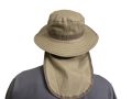 Boonie Hats Men Women Bucket Hat Neck Flap Hat For Outdoor Huntiing Hiking Sports Outdoor Hiking & Fishing Sun Protector Cap - Khaki. 