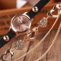 Duoya Femmes Bracelet Watches Mode Casual En Cuir Montre-bracelet Watch Female Woman Watch Relogio Feminino. 
