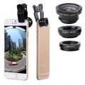 Wide Angle Mobile Phone Camera Lens Fish Eye Macro Lens for Iphone 7 8 Plus Xr 11 Universal 3 In 1 Smartphone Fisheye Lens Cover. 