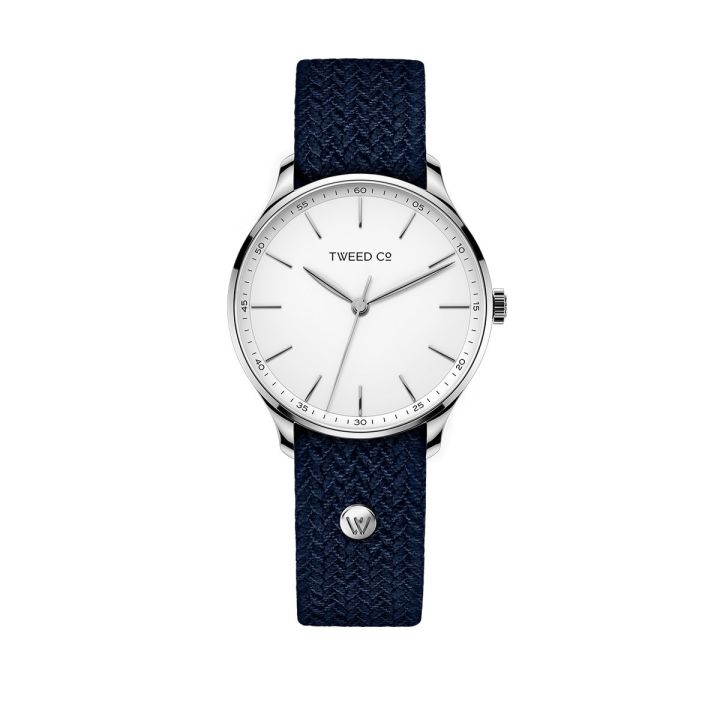 TWEED DYLAN - Steel - 40 mm MEN'S WATCH WITH CHARM - GS001.001.01.BS007 & CHA.001.01