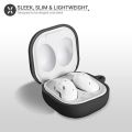 Silicone Cover for Samsung Galaxy Buds Pro / Buds Live / Buds 2 / Buds 2 Pro | Protective Case Anti-Scratch Shockproof with Keychain. 