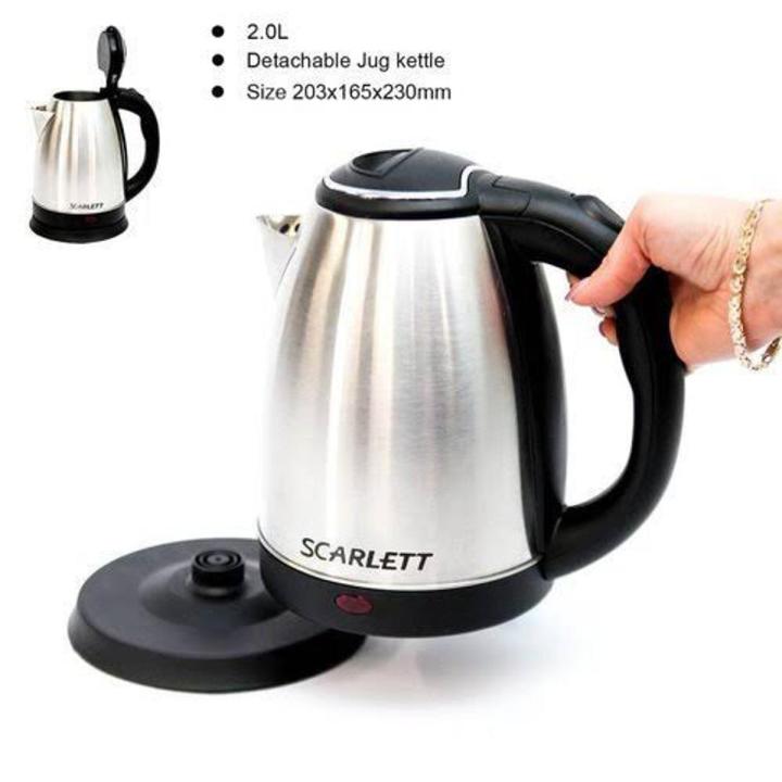 Automatic Electric Kettle 2.0 Liter Stainless Steel 220V Electric Water Kettles Electric Kitchen Hot Water Kettle Appliances Electric Kettle Water