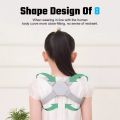 Smart Electric Vibrational Posture Corrector Belt, Comfortable Adjustable Therapy for Upper, Lower, Back & Shoulder Pain Relief, Back Brace Smart belt with USB Support charger. 