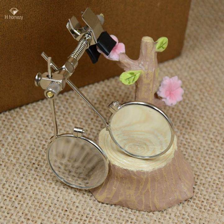 Clip%20on%205x/10x%20Lens%202.5cm%202%20Lens%20Jewelry%20-on%20Glasses%20Eye%20Loupe%20Loop%20Magnifying%20-%20Image%204