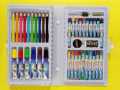 Multi Coloring set 42 PCS Color Kit - Set With Button Box Best Quality for Kids. 