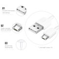 Original Huawei Micro USB Fast Charging + Data Cable for Android - white. 