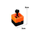 Certiou Stress Relief Toys Colorful Mini Car Gear Fidget Toy Keychain for Stress Relief Pocket-sized Sensory Clicker Button for Boredom Relief Favorite Durable Stress Reliever. 