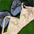 Light Padded Bra For Women & Girls Soft Light Padded Bra in Pack of 2 Skin Black - Size 32 to 42. 
