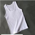 pack of 3-white cotton sando vest / buniyan for new born baby. 