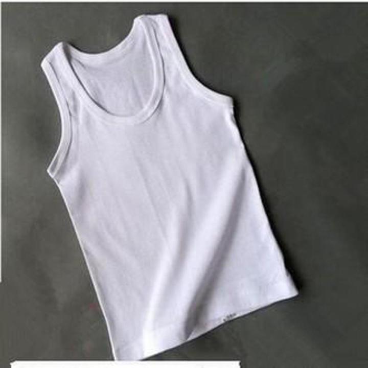 pack of 3-white cotton sando vest / buniyan for new born baby