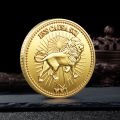 John Wick Movie Gold Coin Cosplay Continental Hotel Card Adjudicator Black Jing. 