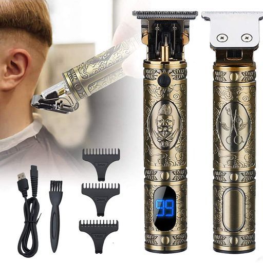 DALING DL-1317 Rechargeable Hair Clippers for Barber Hair Trimmer With Digital Display Trimmer 60 min Runtime 5 Length Settings