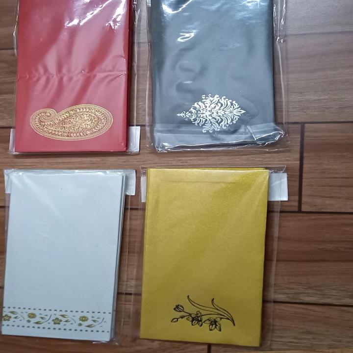 Self Adhesive Fancy Envelope / Eidi Envelope / Weeding Fancy Envelope Art # OFA-FE (40 Pcs / 4 Pkt)