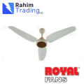 Royal Fans Ac Dc Ceiling Fan Inverter Copper 56 Inch Passion Model OffWhite |fan||royal fan|  Available at Rahim Trading Co.. 