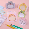20PCS Cute Fun Cartoon Animal Postit Creative Animal Standing Message Memo Note Sticker. 