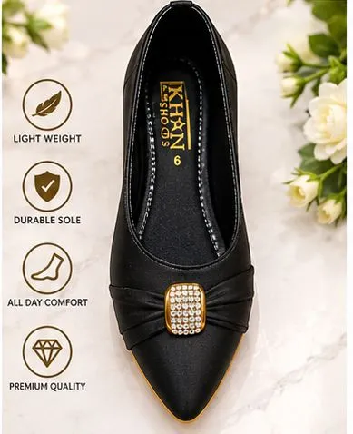 Stylish%20Glossy%20Pumps%20Shoes%20for%20Women%20Soft%20Medicated%20Comfortable%20Pumps%20for%20Ladies%20&%20Girls%20Casual%20Fashion%20Shoes%20Beige,%20%20Black%20-%20Image%202