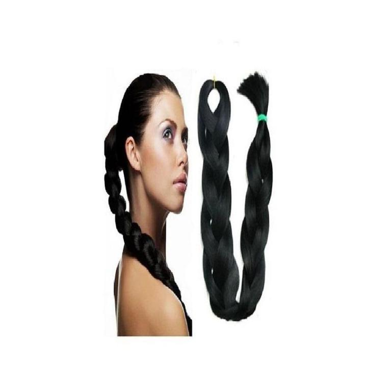 Gutt%20style%20Synthetic%20%20Hair%20Extension%20-%20Black%20-%20Image%202