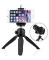 Mini Tripod Stand & Stabilizer Gimbal for Mobiles & DSLR Camera With Phone Holder Clip & Ball Head / Android / Smartphone / Nokia / Samsung / Oppo / Apple / iPhone / DSLR. 
